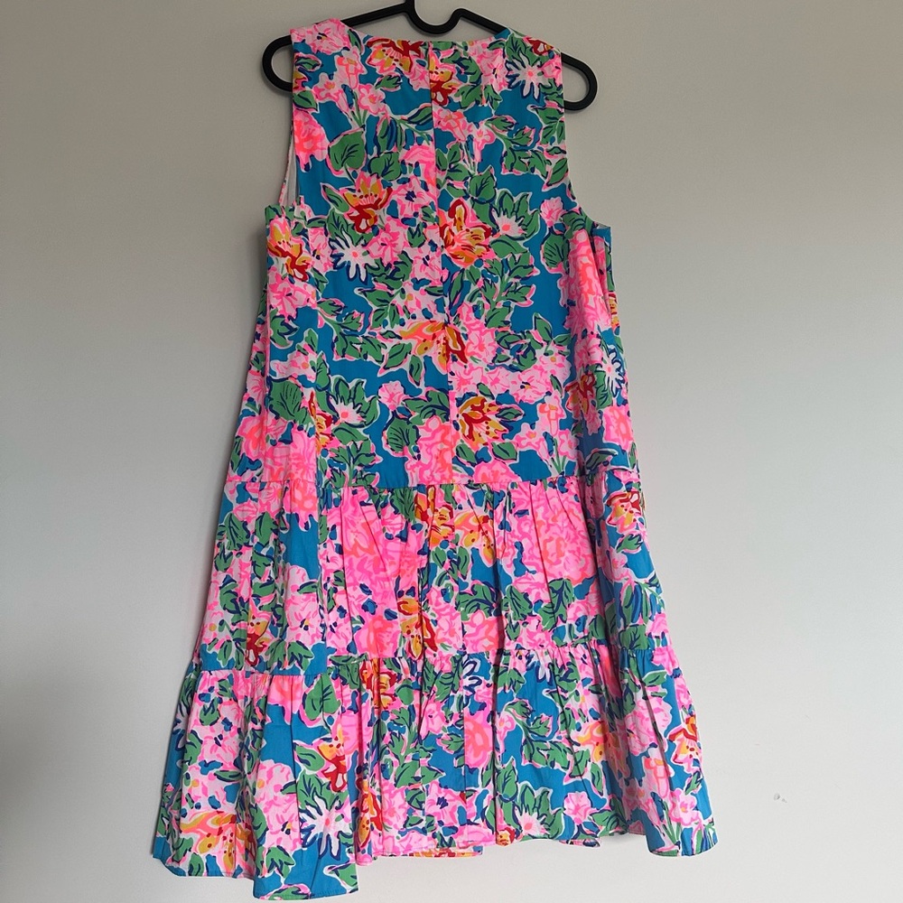 Pink Lilly Pulitzer Trina Dress Size M - Picture 5 of 10